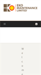 Mobile Screenshot of ekomaintenance.com